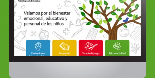 Diseño de página web paa centro educativo COPE en Wordpress