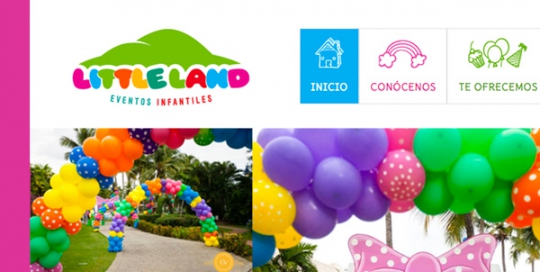 vanessa simpson littleland kids web design wordpress