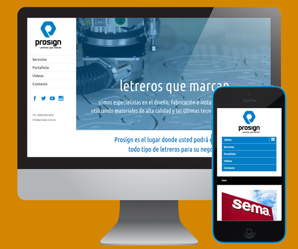 vanessa simpson web design wordpress profilm prosign